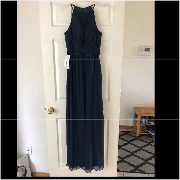 Azazie Dresses & Skirts - NEW Bridesmaids Dress Azazie Bonnie Navy Blue A4